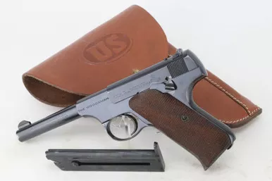 Colt Woodsman Sport Series Rig - 1937 Mfg