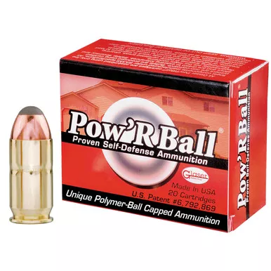 Corbon 45 ACP +P Ammo 165 Grain Pow'Rball Box of 20