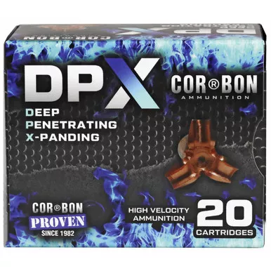 Corbon DPX 45 Long Colt +P Ammo 225 Grain DPX Bullet Box of 20