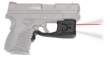Crimson Trace Laserguard Pro Laser Sight Springfield XD-S Red Laser Polymer Black