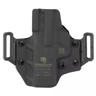 Crucial Holster Covert OWB Holster Right Hand Sig Sauer P365 X-Macro Kydex Black