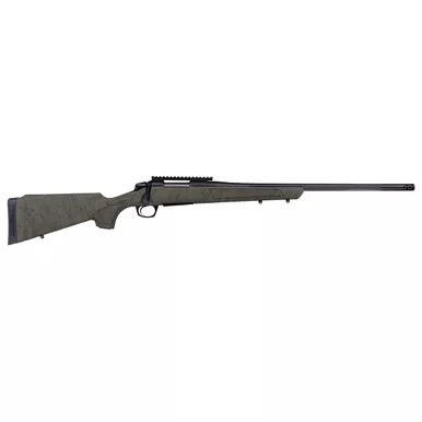 CVA Cascade XT Bolt Action Rifle 450 Bushmaster 22" Fluted Graphite Black Threaded Barrel Graphite Black Frame OD Green Field Stock