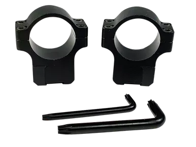 CZ 457/455 1" Dovetail Scope Rings Black