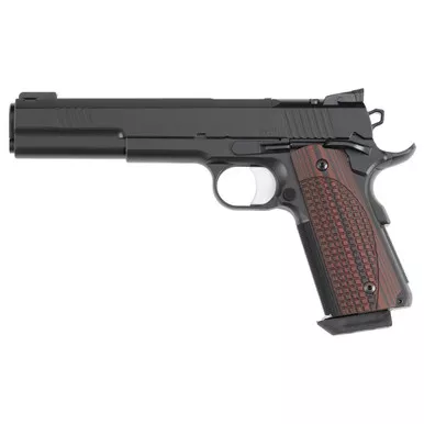 Dan Wesson Bruin Optics Ready 10mm Auto Pistol 6" Barrel 8+1 Round Black Slide Brown Grip Black Frame