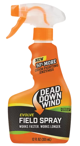 Dead Down Wind Scent Elimination Field Spray Natural Woods Scent 12 oz