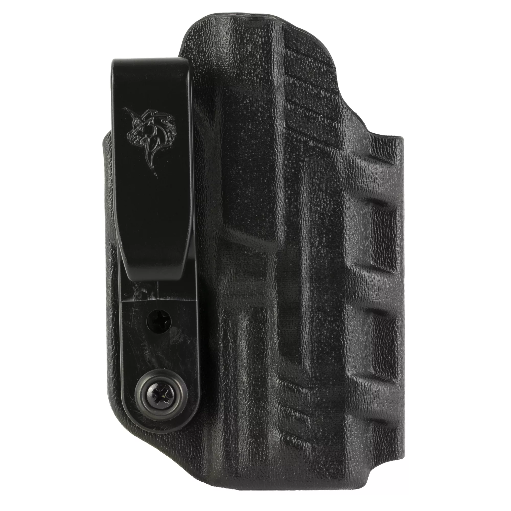 DeSantis Gunhide 137KJ1RZ0 Slim-Tuk IWB Black Kydex Belt Clip Fits S&W M&P 9 Shield EZ Belt 1.75” Wide Ambidextrous