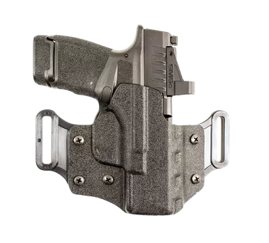 DeSantis Gunhide 195KA8HZ0 Veiled Partner OWB Holster Black Kydex Right Hand Sig P320C/P250C