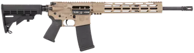 Diamondback DB15 Semi Automatic Rifle 5.56x45mm NATO 16" Flat Dark Earth Frame Black Stock