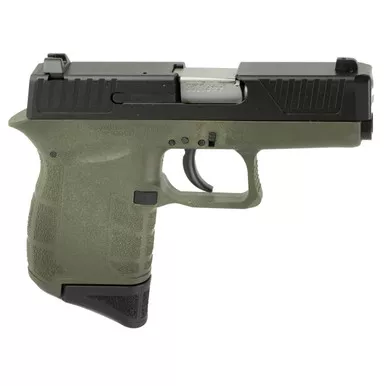 Diamondback Firearms DB9 9mm Luger Pistol 3" Barrel 6+1 Round OD Green Frame Black Slide
