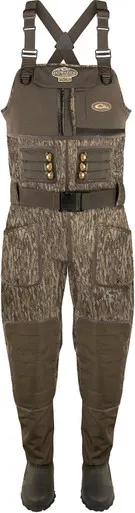 Drake Buckshot Eqwader 1600 Neoprene Wader 3.0 Bottomland Stout 12