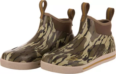 Drake Waterfowl Camp Deck Waterproof 6" Ankle Neoprene Boot Bottomland Sz12