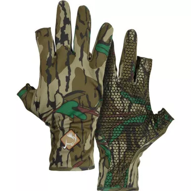 Drake Waterfowl Performance Stretch-Fit Turkey Gloves - GreenLeaf - OSFM