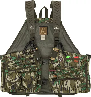 Drake Waterfowl Time & Motion Gunslinger Vest w/ Detachable Seat GreenLeaf