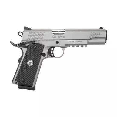 EAA Girsan MC1911-S Government 45 Auto Pistol 5" Barrel 8+1 Round Stainless Steel