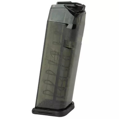 Elite Tactical Systems ETS Magazine Glock 17/19 9mm 10-Round Clear Smoke