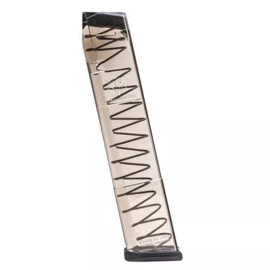 Elite Tactical Systems Magazine Glock 17/18/19/26/34 9mm Luger 27-Round Clear