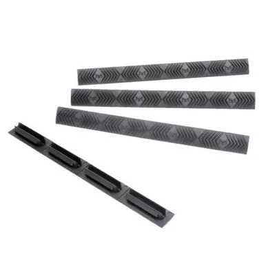 Ergo Grips Modular Wedgelok Rail Covers 6.25 Inch Graphite Grey 4-Pack