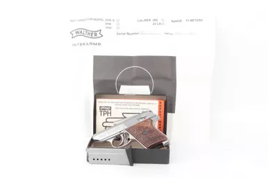 Excellent, Boxed, Stainless Walther TPH - .22 LR