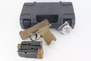Excellent Sig Sauer P365 Coyote Finish - NRA Edition