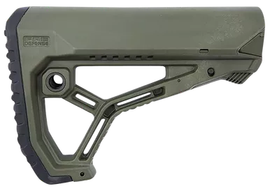 Fab Defense GL-CORE Buttstock AR-15/M4 Mil-Spec/Commercial Tubes OD Green