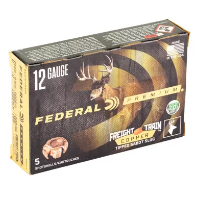 Federal Freight Train 12 Gauge Ammo 3" 300 Grain Slug 5/50