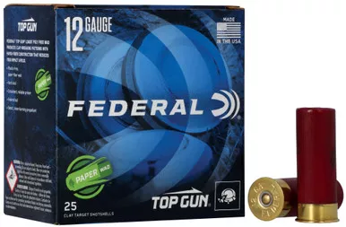 Federal Top Gun 12 Gauge Ammo 2-3/4" #7.5 1 oz Box of 25