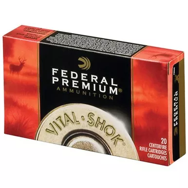 Federal Vital-Shok 25-06 Ammo 100 Grain Nosler Ballistic Tip Box of 20