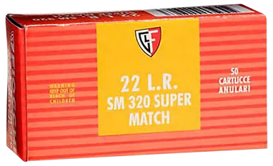Fiocchi Exacta Super Match .22 LR Ammo 40 Grain LRN Rimfire Box of 50
