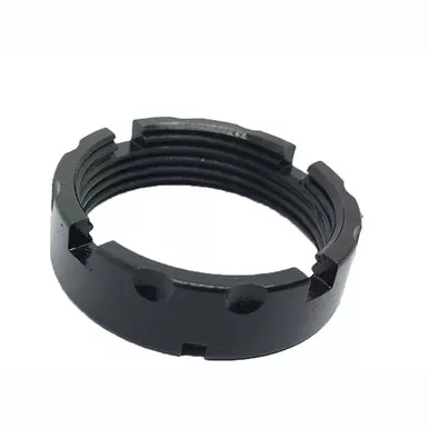 Forward Controls Design AR-15 Billet Castle Nut Black