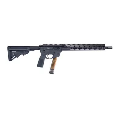 Freedom Ordnance FX-9 Elite Semi Automatic Rifle 9mm 14.5" Black Barrel Black Frame