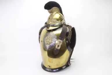 French Second Empire Carabiniers Cuirass Armor & Helmet