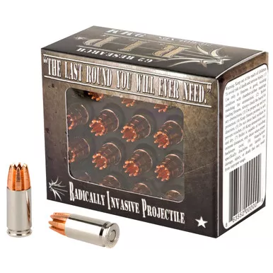 G2 Research R.I.P. 9mm Luger Ammo 92 Grain Hollow Point Box of 20