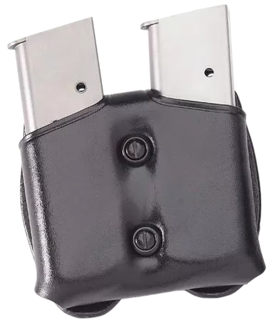 Galco CDM26B Double Magazine Carrier Black Leather