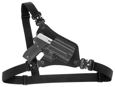 Galco High Ready Chest Holster Right Hand Glock 17 19 19X 22 23 31 32 45 Kydex Black