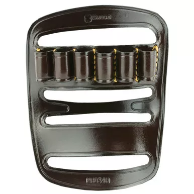 Galco Holster Bandolier Ammo Carrier Right Hand for Kodiak Holster 5-Round 41 Remington Magnum, 44 Remington Magnum, 45 Long Colt, 454 Casull, 460 S&W Magnum, 480 Ruger Leather Brown