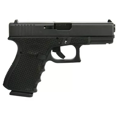 Glock 19 Gen 3 9mm Luger Pistol 4.02" Barrel 15+1 Round Black Polymer Chainmail Stippled Frame