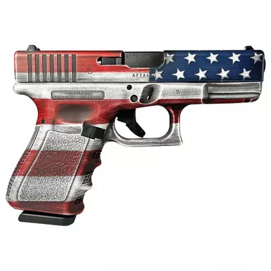 Glock 19 Gen 3 9mm Luger Pistol 4.02" Barrel 15+1 Round Multi-Color
