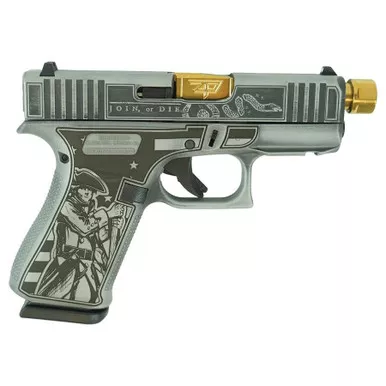 Glock 43x Liberty or Death 9mm Luger Handgun