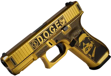 Glock G19 Gen5 9mm Luger Pistol 4.02" Barrel 15+1 Round Cerakote Gold