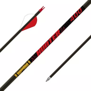 Gold Tip Hunter 400 Spine Arrows 2" Rapt-X Vanes 6PK
