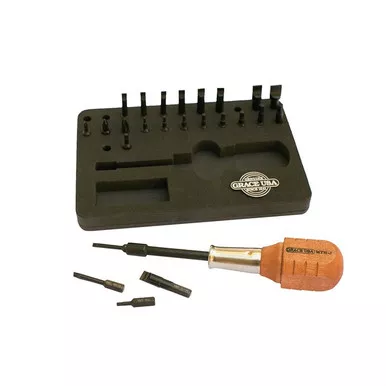 Grace USA Gunsmith 24-Bit Magnetic Tip Screwdriver Set