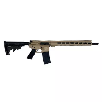 Great Lakes Firearms GLFA AR-15 Semi Automatic Rifle 223 Wylde 16" Barrel Flat Dark Earth Frame