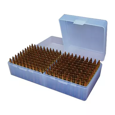 HANDGUN AMMO BOX - GREEN, 200/RD (Fits .223 Remington)