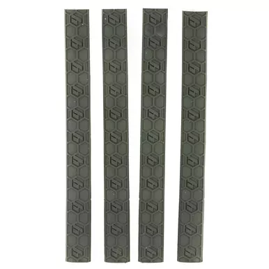 Hexmag M-Lok Rail Covers 4-Pack Black