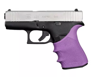 Hogue HandAll Grip Sleeve Glock 43X 48 Purple
