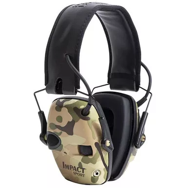 Honeywell Safety Products Howard Leight Impact Sport Electronic Earmuffs Multi-Cam