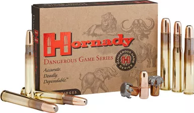 Hornady Ammo 470 Nitro Express 500gr DGX Bonded 20/Box