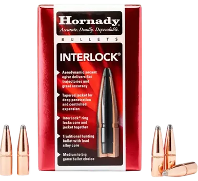Hornady Bullets 35 Cal .358" 200gr JSP 100/Box