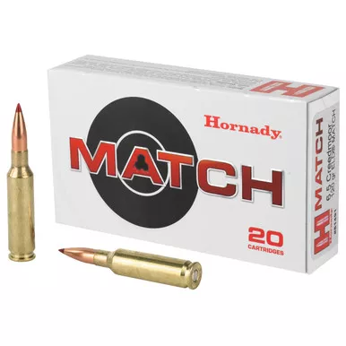 Hornady Match Ammo 6.5 Creedmoor 120gr ELD 20/Box