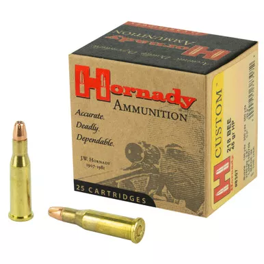 Hornady Rifle Ammo .218 Bee .218" 45gr HP 25/Box